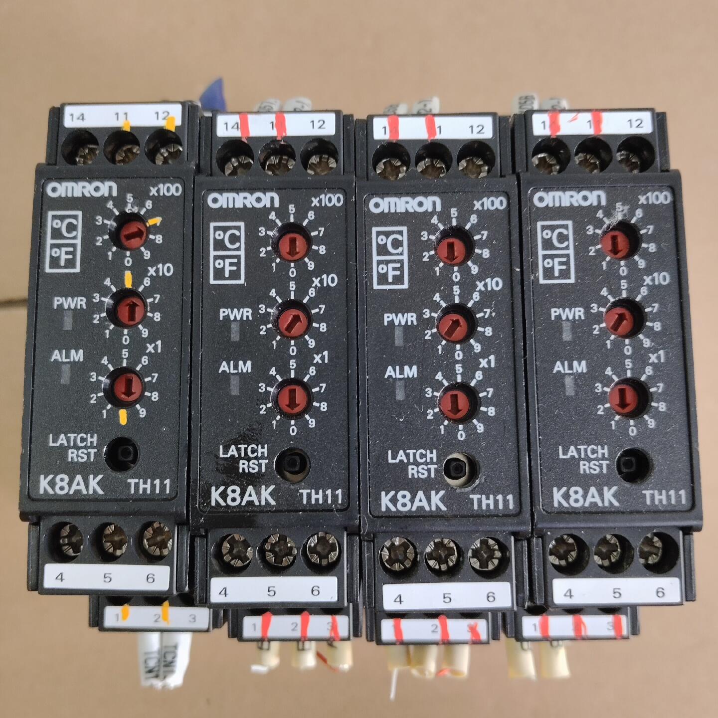 温度报警器K8AK-TH11S：现货9个 5