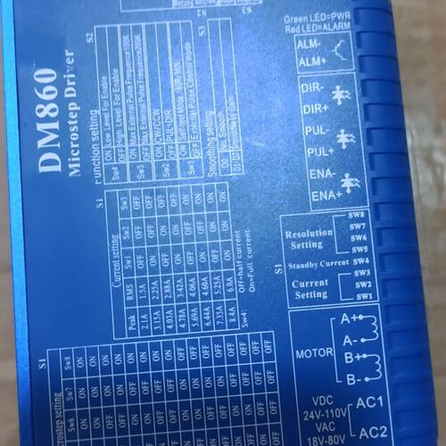 Dm860驱动器       试机正常        并