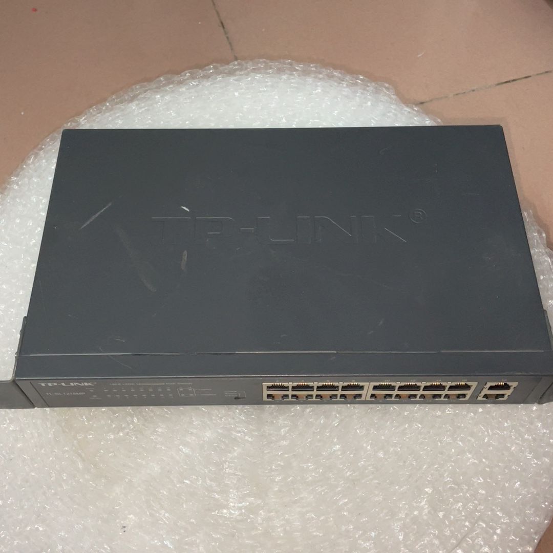 TP-LINK TL-SL1218MP 16口+2GE非网管