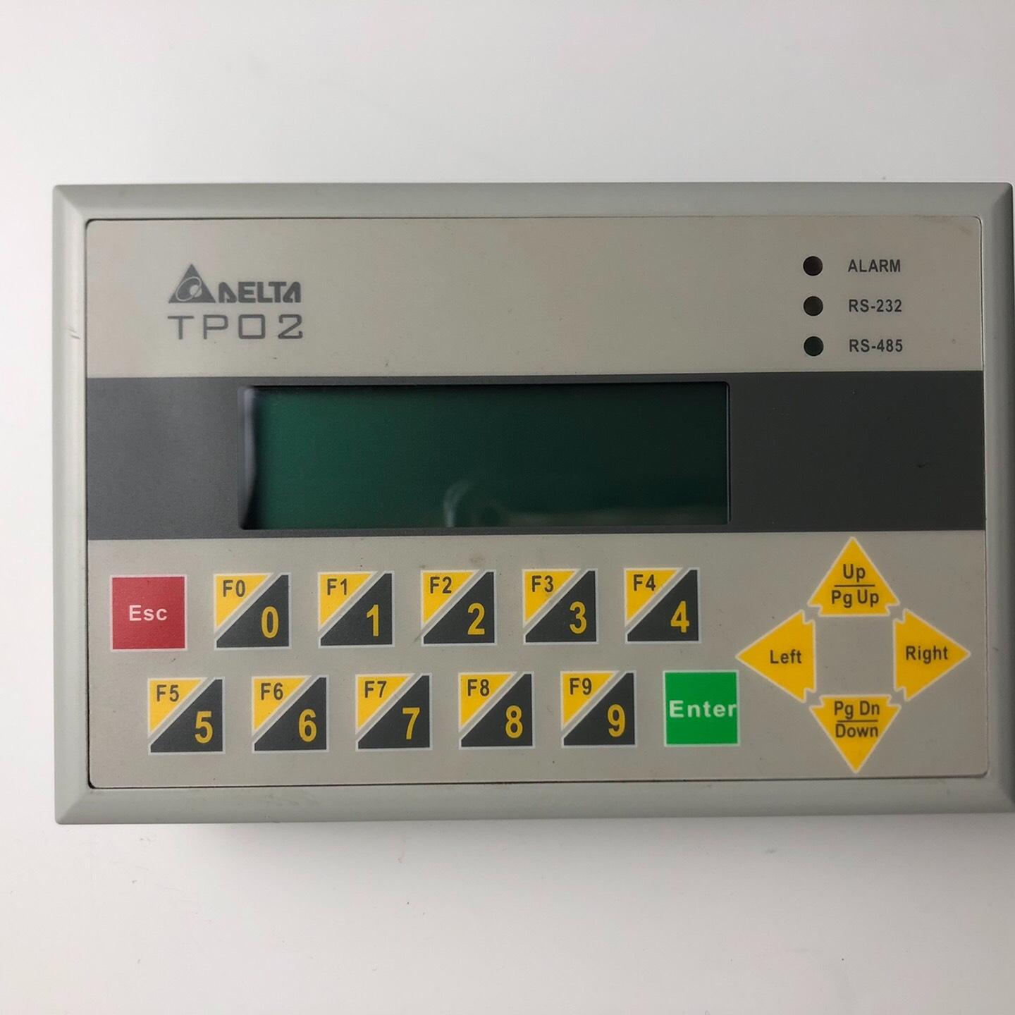 台达文本TP02G-AS1 拆机现货 实物成色见图 功能包好