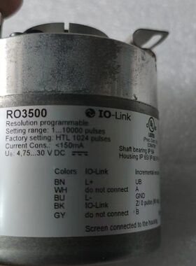 IFM易福门编码器 RO3500 实物拍摄 功能正常 成色漂