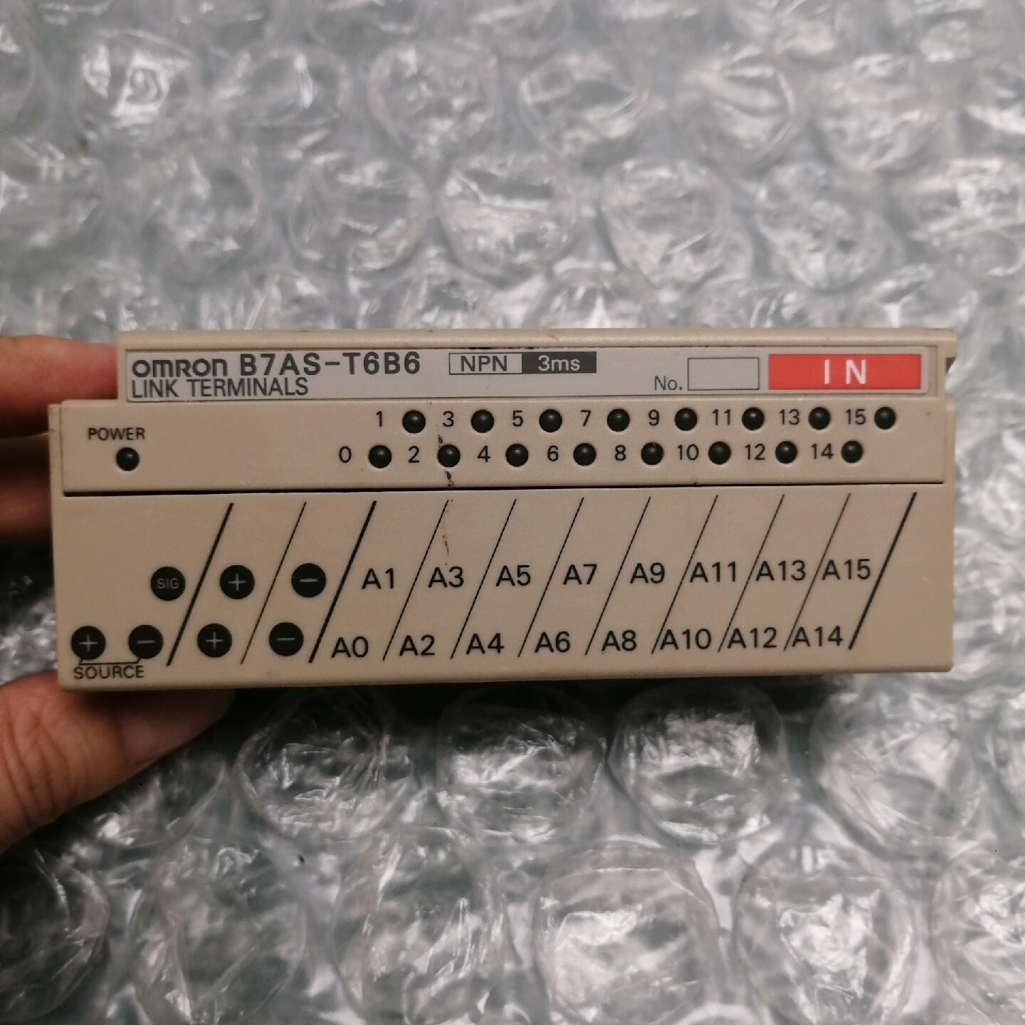 16点远程输入输出模块B7AS-T6B6 拆机