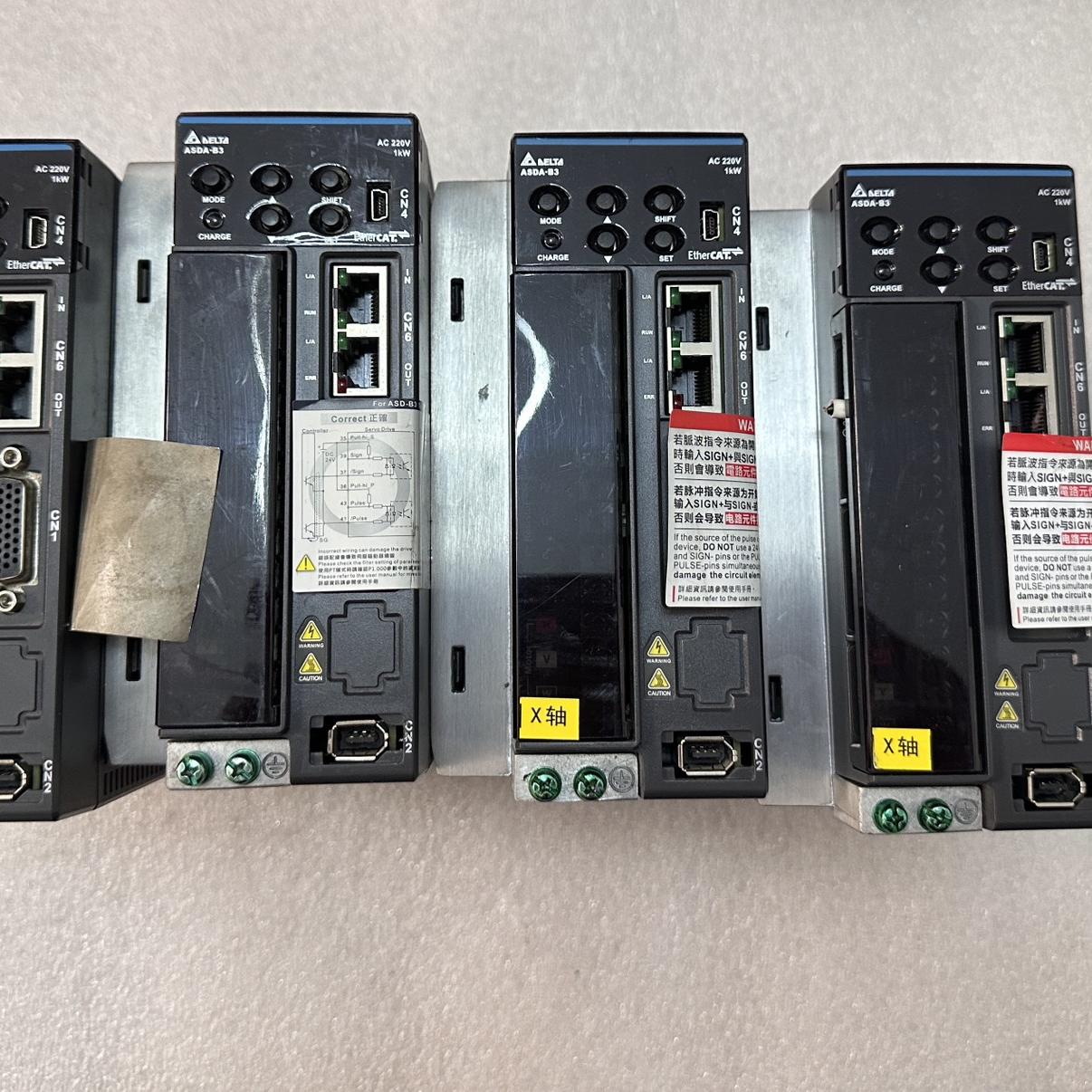 台达伺服驱动器ASD-B3-1021-E 1KW功率 输入电