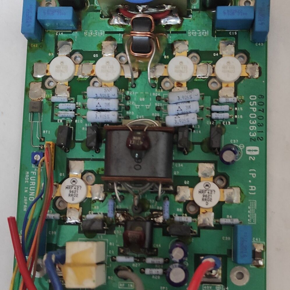 高频管MRF448 MRF427 整张板出懂的来。