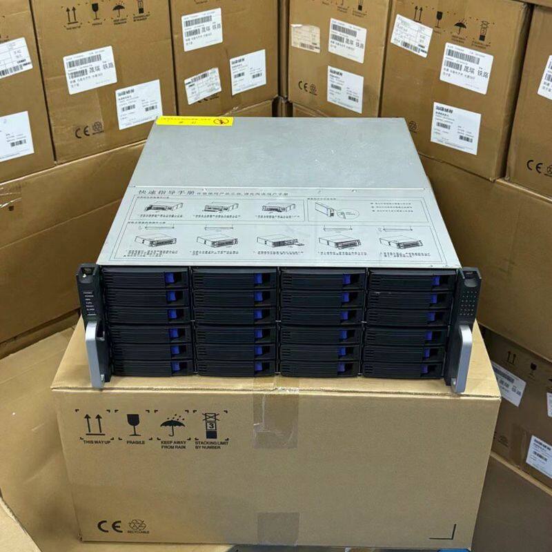 威视128路24盘nvr DS-96128N-I24 包