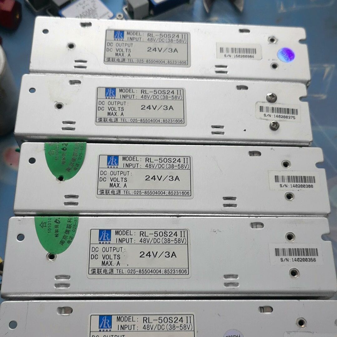 RL-50S24II电源 24V/3A。无拆无修 功能完好。