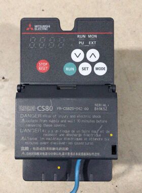 变频器FR-CS82S-042-60 0.75KW功率
