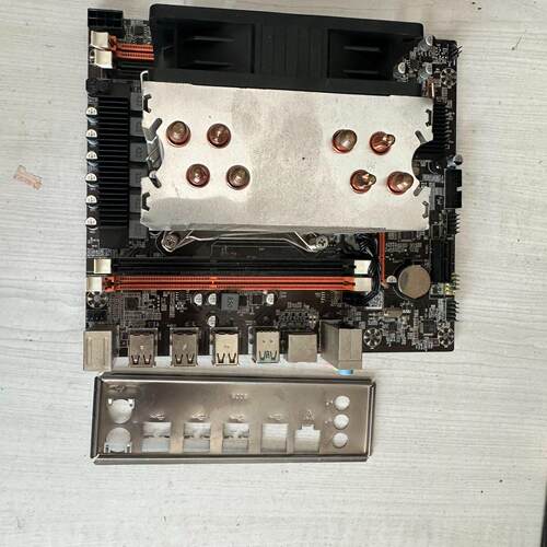 x99主板 x99hd3 v1.22主板送如图E5-2666