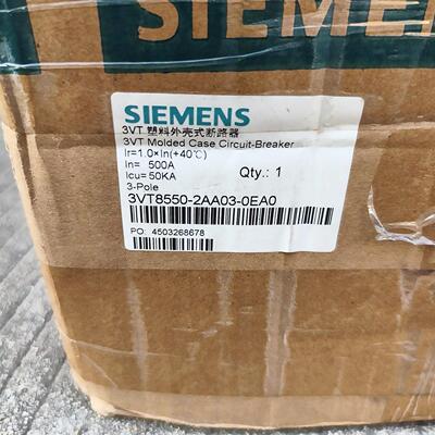 3VT塑料外壳式断路器3VT8550-2AA03-0E