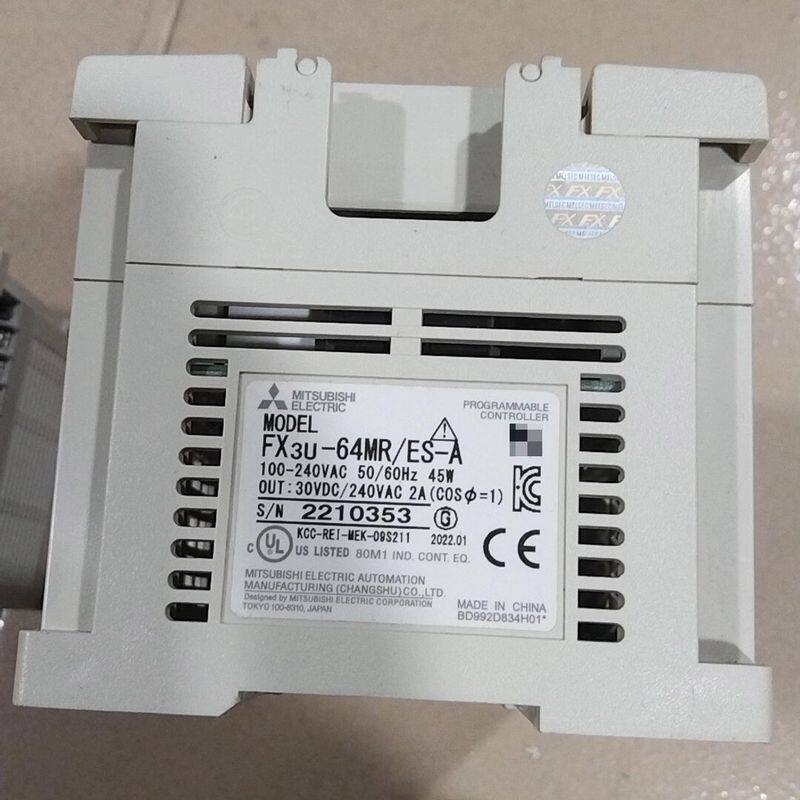 PLC FX3U-64MR/ES-A 拆机 功能正常