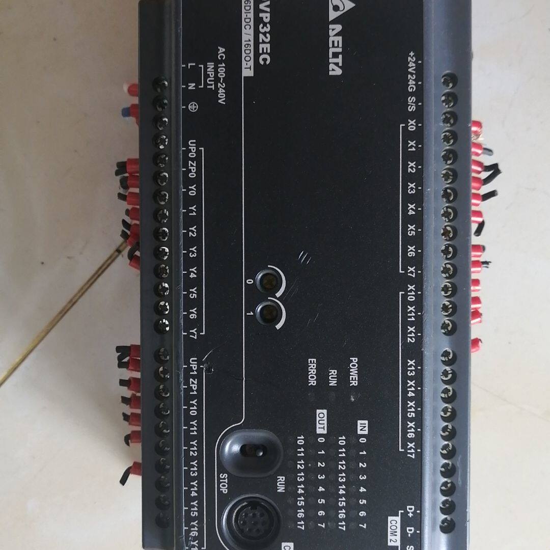 台达DVP32EC00T3 拆机 功能包好 实物图片 喜