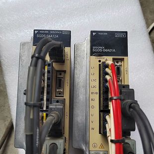 拆机安川400w伺服驱动器 04A12A 驱动器型号SGDS