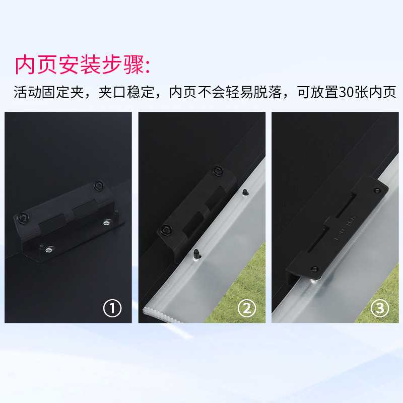 新款直销A1文件夹加大画夹2k资料册工程图纸海报夹数字油画册收纳