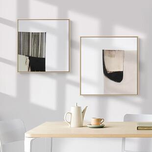 新款直销温和叙说 抽象装饰画现代简约客厅挂画简约艺术画北欧风