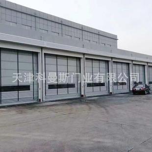 直销工业厂房螺旋涡轮金属硬质保温快速堆积门工厂冷库车间拉 新款
