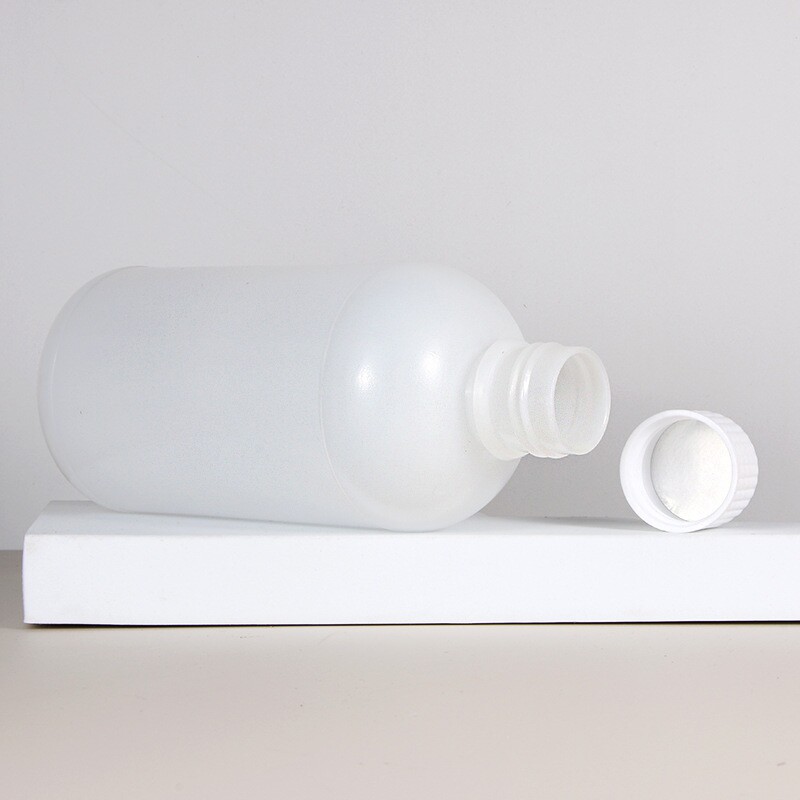 新款直销30 50ml100毫升塑料瓶半透明带刻度密封小口液体包装试剂