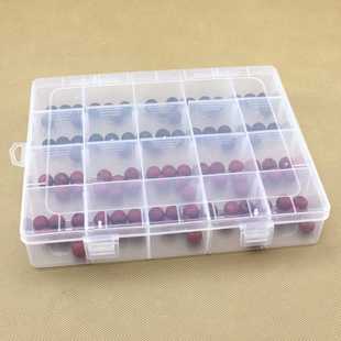 新款直销20格透明PP塑料盒 可拆分类整理零件盒 包装元器件盒首饰