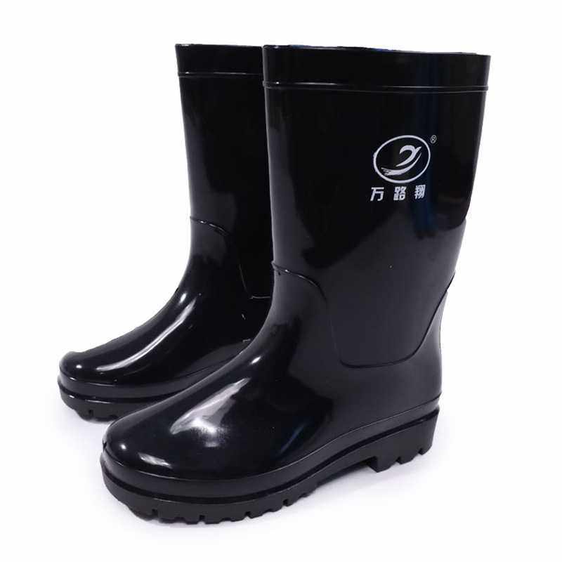 新款直销雨鞋男女款水鞋长筒雨靴中筒短筒防滑胶鞋加绒防水鞋男加