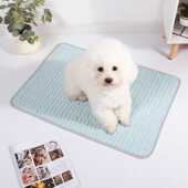 新款 宠物冰丝垫猫窝沙发垫夏天狗狗降温凉垫凉席直销一件 直销夏季