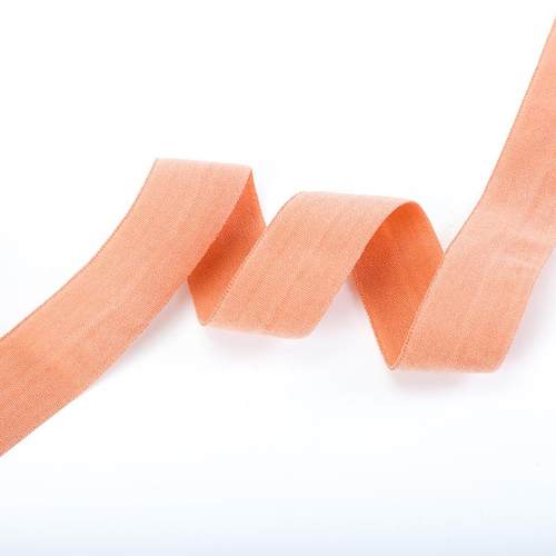 新款直销彩色无光对折包边松紧带现货2厘米内衣加厚服装辅料弹力