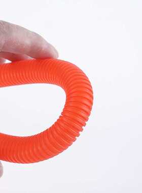 新款直销4分红色家装穿线管16防火套管电工线管塑料pp波纹管4铝塑