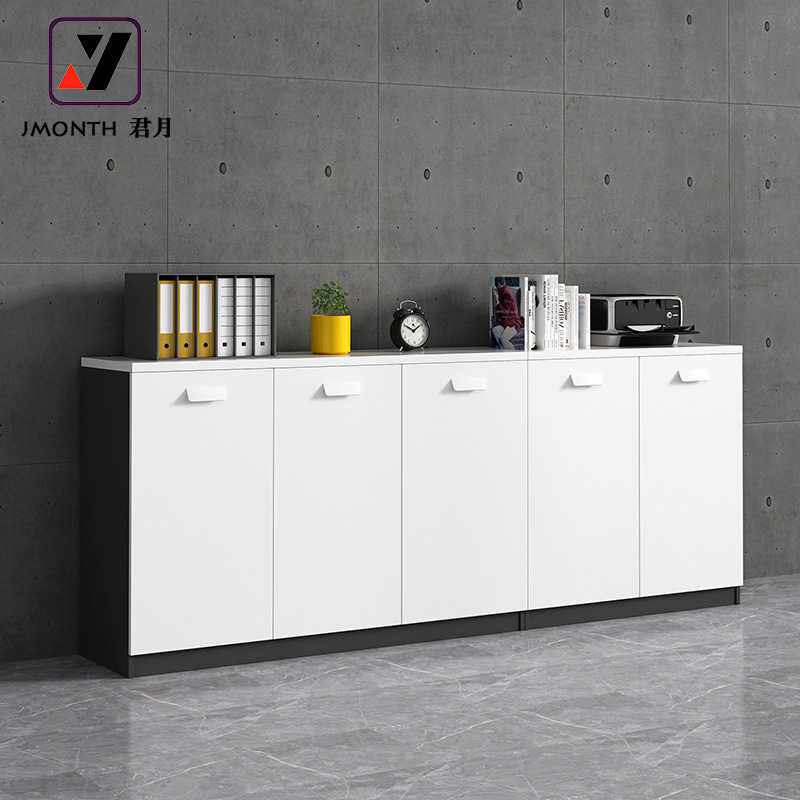 新款直销直销文件柜财务档案储物柜会议培训室地柜板式家具移动文