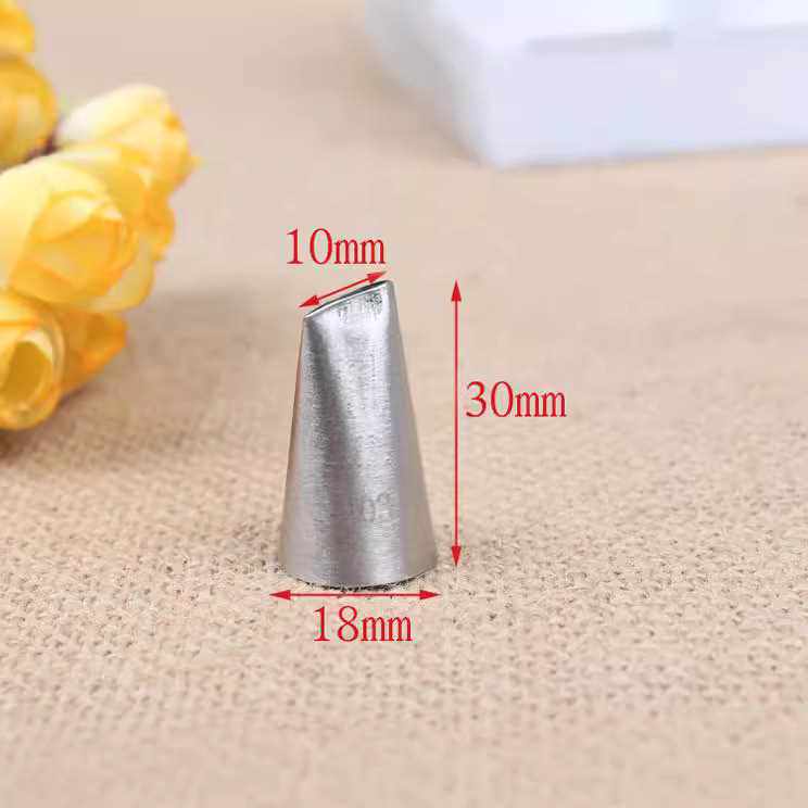 新款直销103#玫瑰花瓣裱花嘴 内外无缝304不锈钢 烘焙DIY工具 小