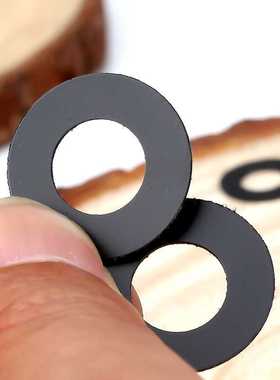 新款直销?T9J5黑色石墨尼龙垫片绝缘耐磨平垫圆形硬塑料超薄垫圈M