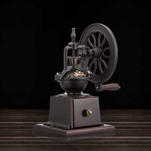 新款直销复古摩天轮手摇磨豆机咖啡研磨器手动磨粉机研磨机家用咖