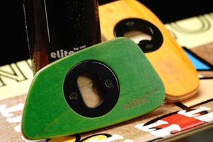 elite滑板开瓶器工艺品起子冰箱贴七层加拿大枫木