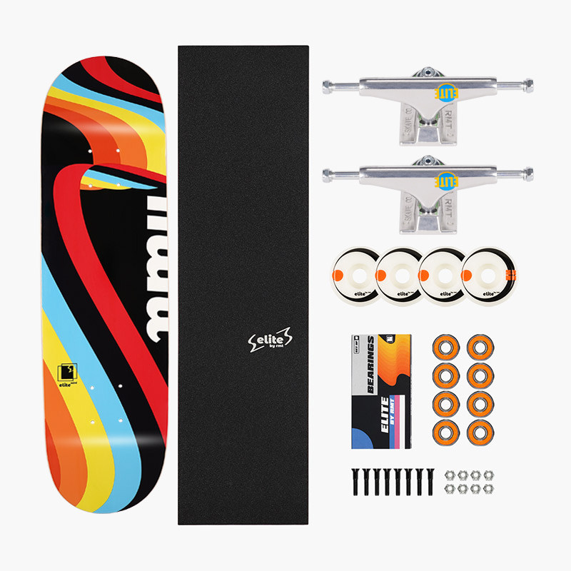 elite儿童滑板专业板双翘板四轮短板小滑板初学者男女生幼儿幼童