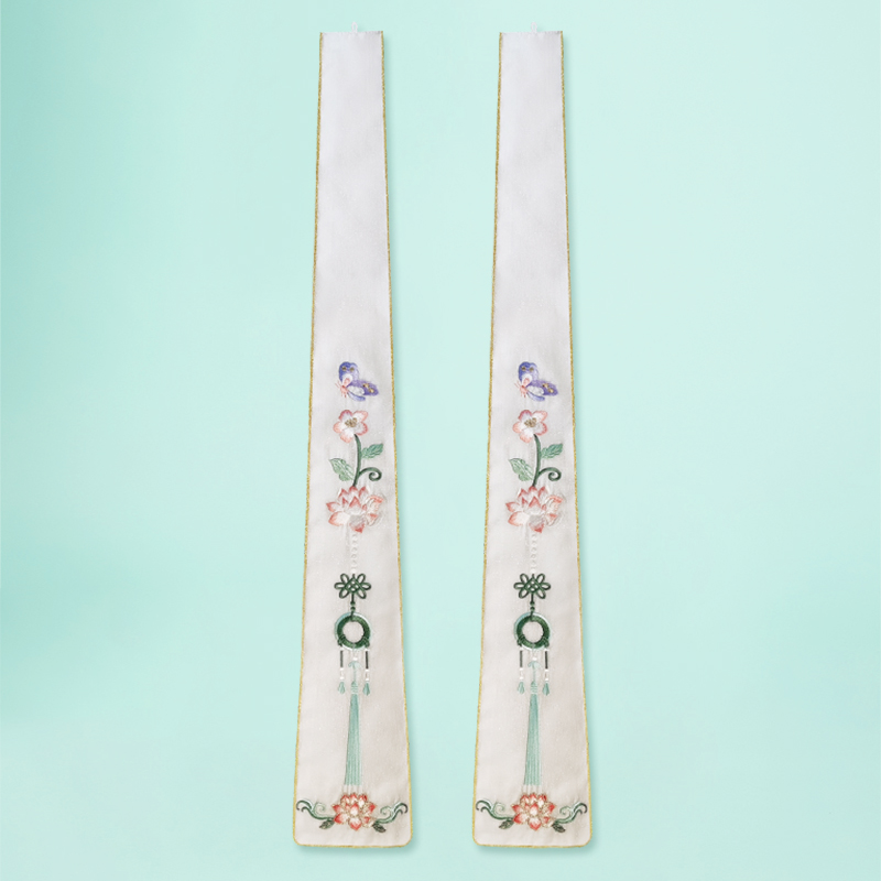 汉服配饰蝴蝶飘带明制圆领袍