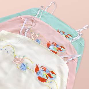 内搭刺绣花裹胸背心吊带搭配褙子襦裙抹胸 汉服配饰女古装 特价