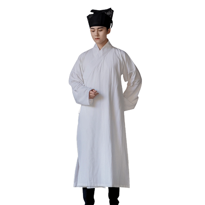 布许直裰飞鱼内搭国风睡衣汉服