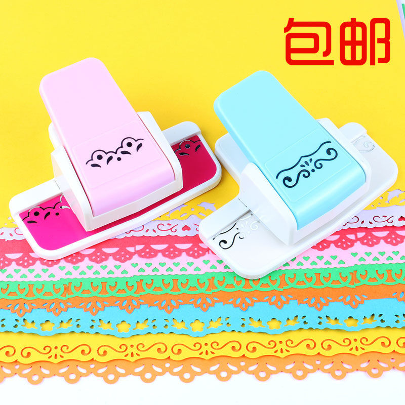 特大号省力压边器 花纹花边打压花器印花机幼儿园手工DIY制作材料