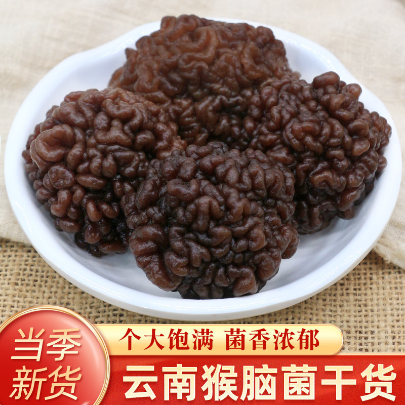 猴脑菌干货500g猴脑菇核桃菌马卡菌玛咖菌玛卡菌云南黑松菌海参菇
