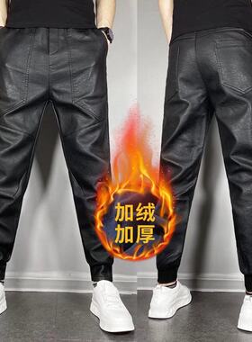 机车加厚保暖男士弹力