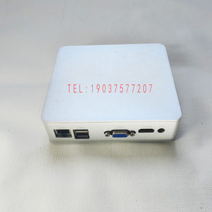 N2930小主机工控机4G内存32G固态win7win10全金属小机箱带电源