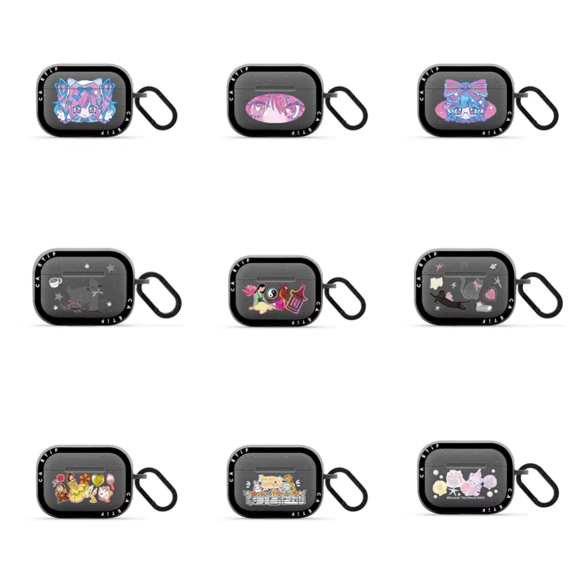 C家MagSafe联名吉伊咔哇雾面磨砂壳适用于苹果AirPods pro第二代耳机保护套airpads2/pro3透明防摔硅胶潮牌
