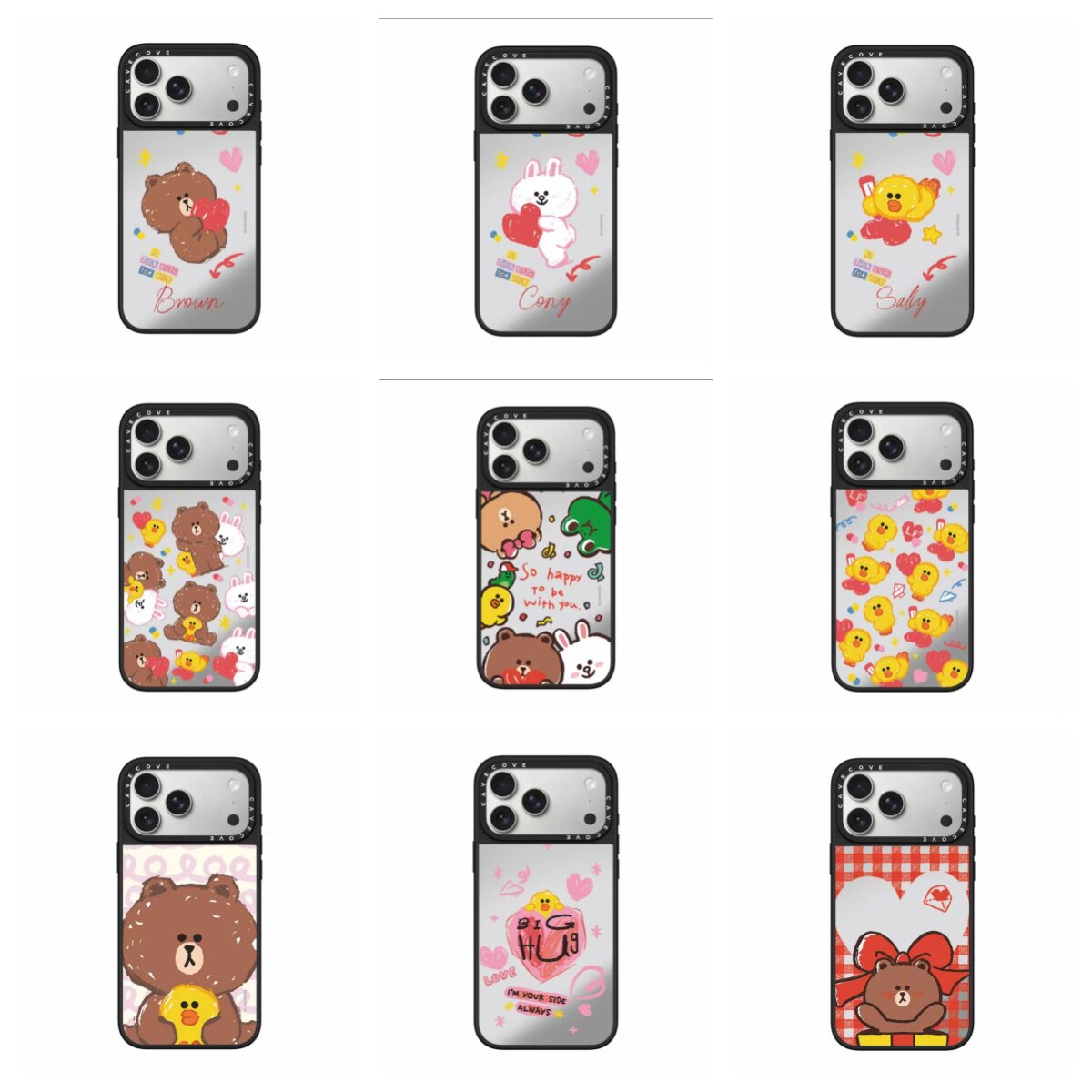C家MagSafe棕色布朗熊小黄鸭兔子iPhone17promax壳适用苹果16promax磁吸15Plus全包保护套14防摔13卡通12可爱