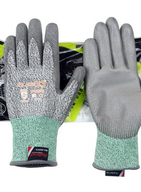 25款赛立特N10658PU涂掌3级防割手套耐磨防滑机加工装配冲压薄款