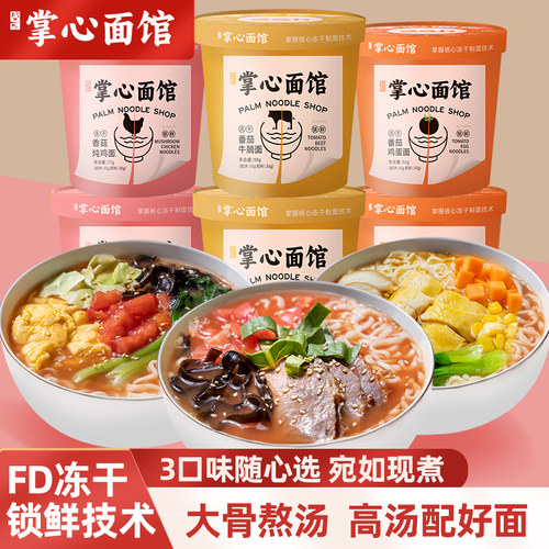 FD冻干速食面3口味可选