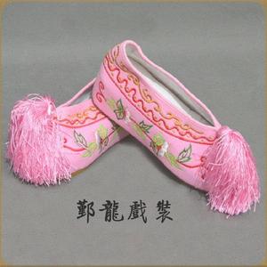 越剧花旦鞋古装鞋子女戏剧戏曲彩鞋绣花鞋内高彩鞋内增高彩鞋
