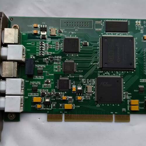 可议价BY1000字幕卡，PCI9030芯片，功能完好