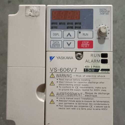 议价安川变频器 CIMR-V7AT41P5 测试功可维修