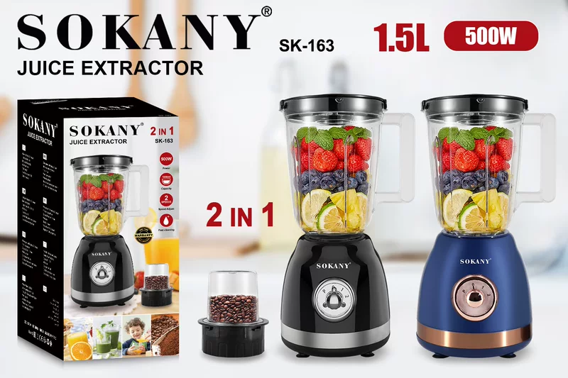Иностранная торговля SOKANY163 соковыжималка бытовая многофункциональная соковыжималка фрукты полностью автоматическое смешивание чашка фруктовый сок машина