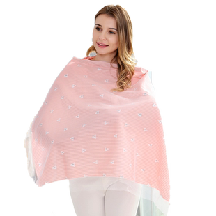 哺乳巾外出喂奶神器遮羞布遮挡衣多功能盖罩防走光披肩夏季透气薄