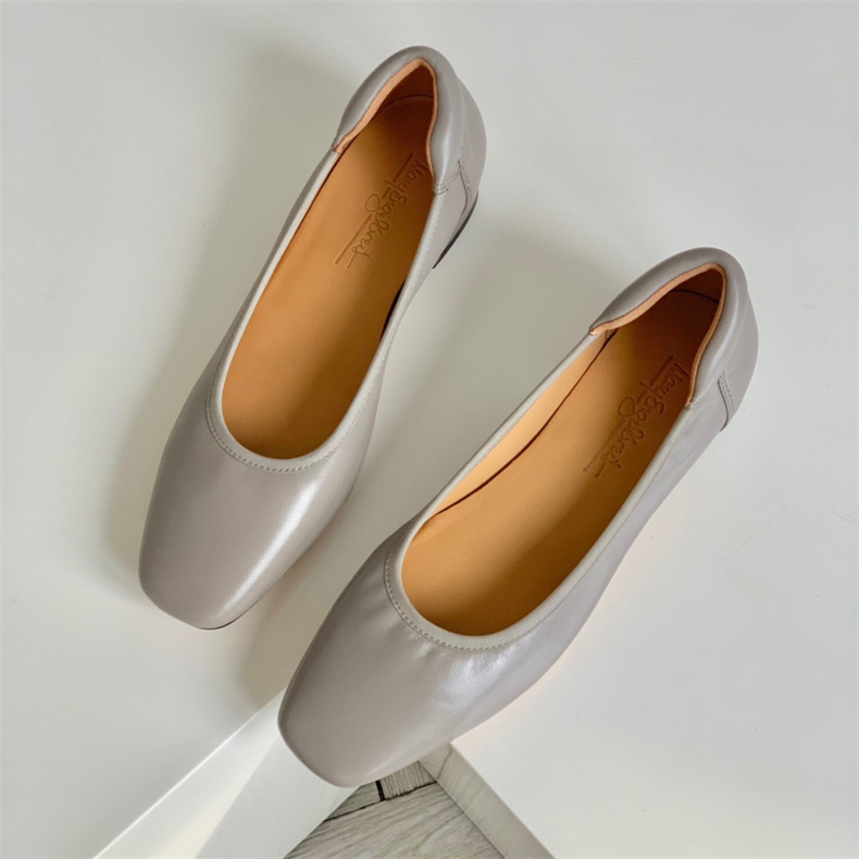 后跟乳胶填充不磨脚外贸单鞋职业