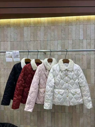 专注中高端女装清货2025年冬季款LD+翻领时尚百搭显瘦保暖羽绒服