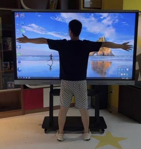 希沃86寸S86EB双系统win10教育会议一体机wif白板4k屏二手品牌
